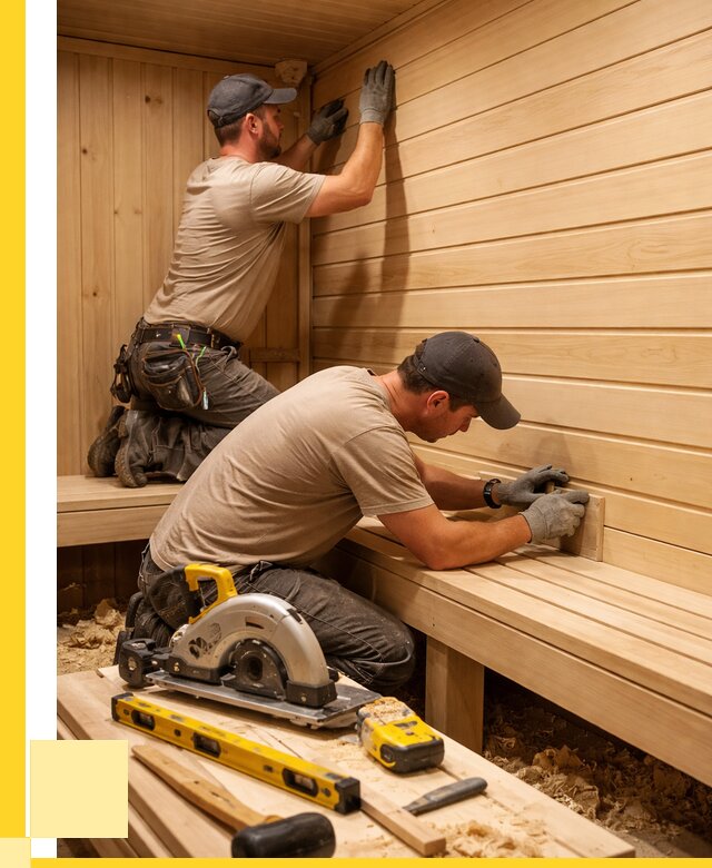 Обшивка саун вагонкой в Боре от 2598 р. | ЭриданБор