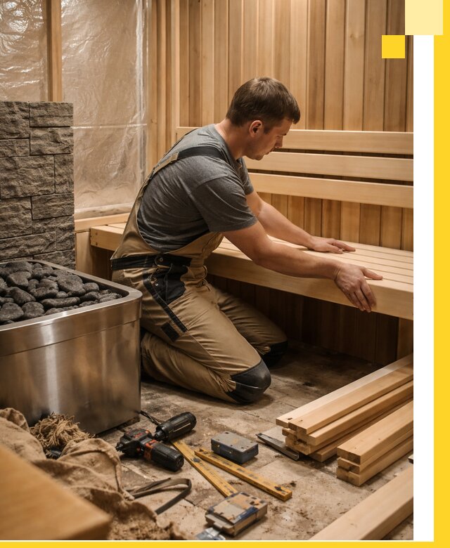 Сауны для дома под ключ с проектированием и монтажом в Боре