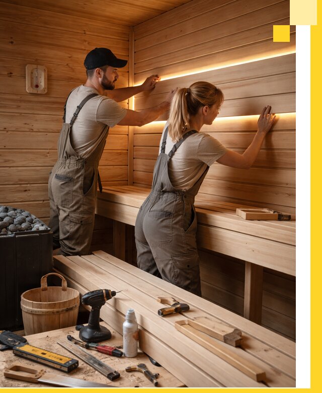 Дизайн саун и бань под ключ с индивидуальным проектом в Боре