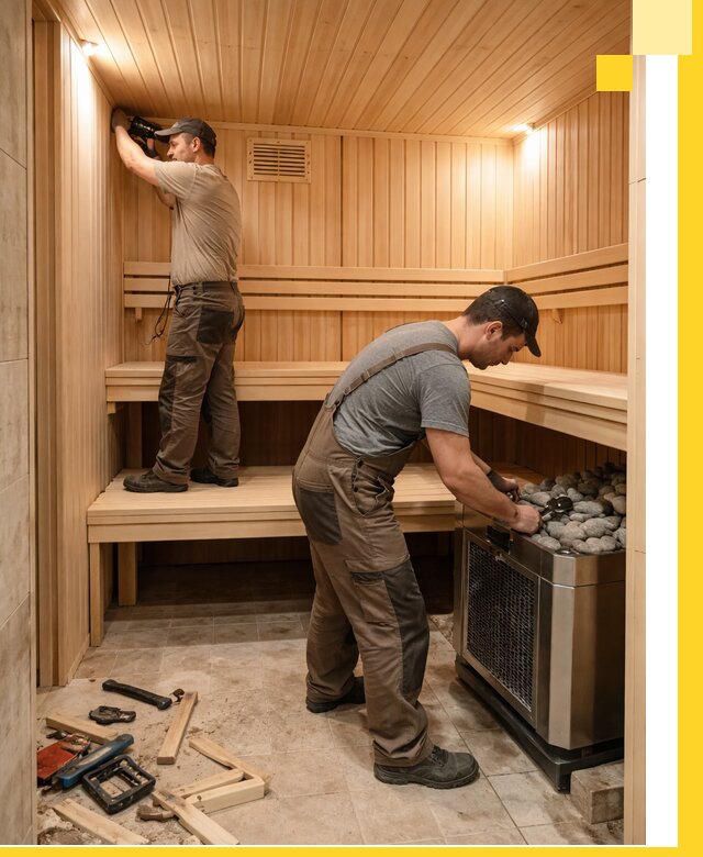 Купить сауну под ключ в Боре с монтажом и гарантией