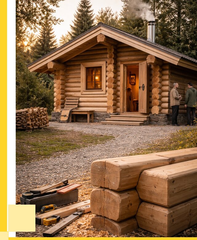 Строительство бань и комплексов в Боре от 467550 р.| ЭриданБор