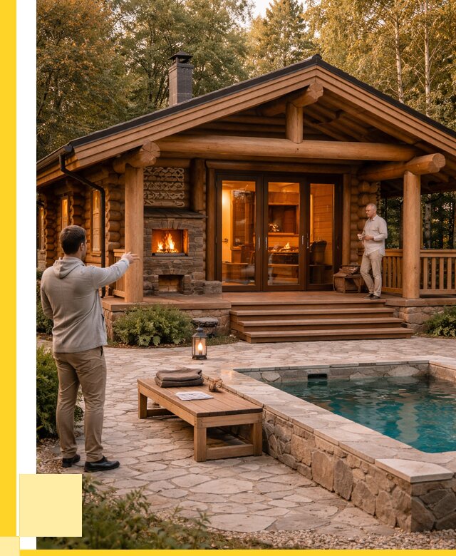 Проекты бань и хамам в Боре от 25975 р. | ЭриданБор