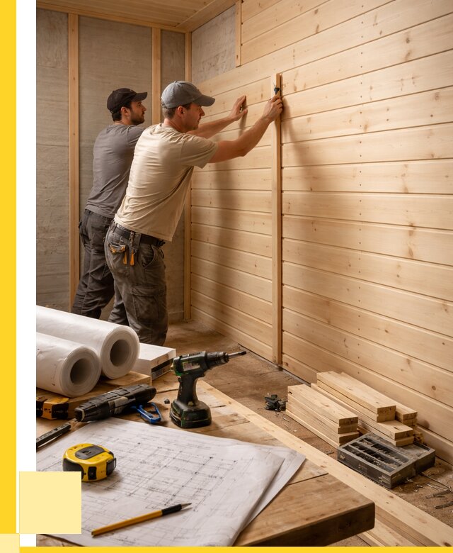 Обшивка бани вагонкой в Боре от 1247 р., ЭриданБор