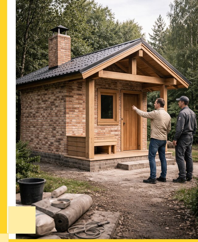 Кирпичные бани и печи в Боре от 363650 р. | ЭриданБор