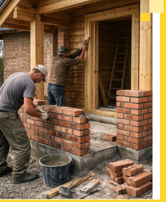 Строительство кирпичных бань под ключ в Боре с гарантией качества