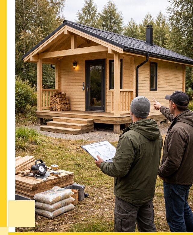 Каркасные бани под ключ в Боре от 311700 р. | ЭриданБор