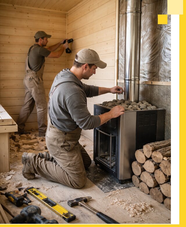 Строительство деревянных бань под ключ в Боре проекты и монтаж