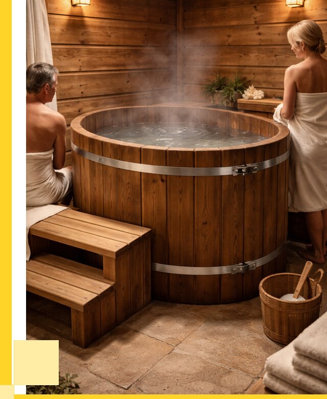 Бани с купелью под ключ в Боре от 467550 р. | ЭриданБор