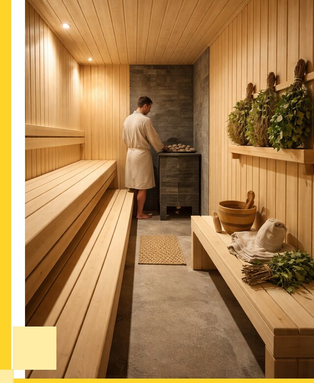 Отделка парной под ключ в Боре от 363650 р. | ЭриданБор