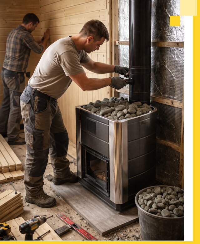 Проектирование и строительство парилок для бани в Боре под ключ