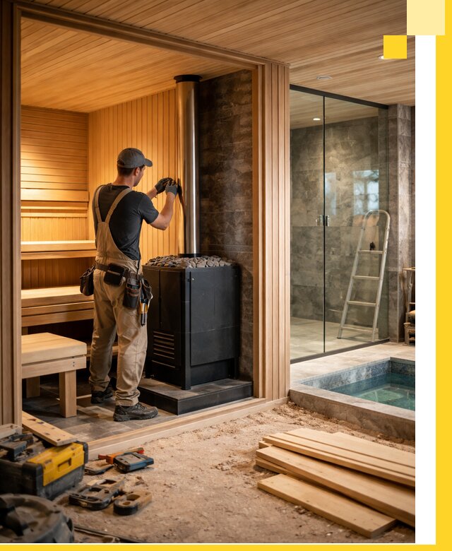 Полное строительство банных комплексов под ключ в Боре