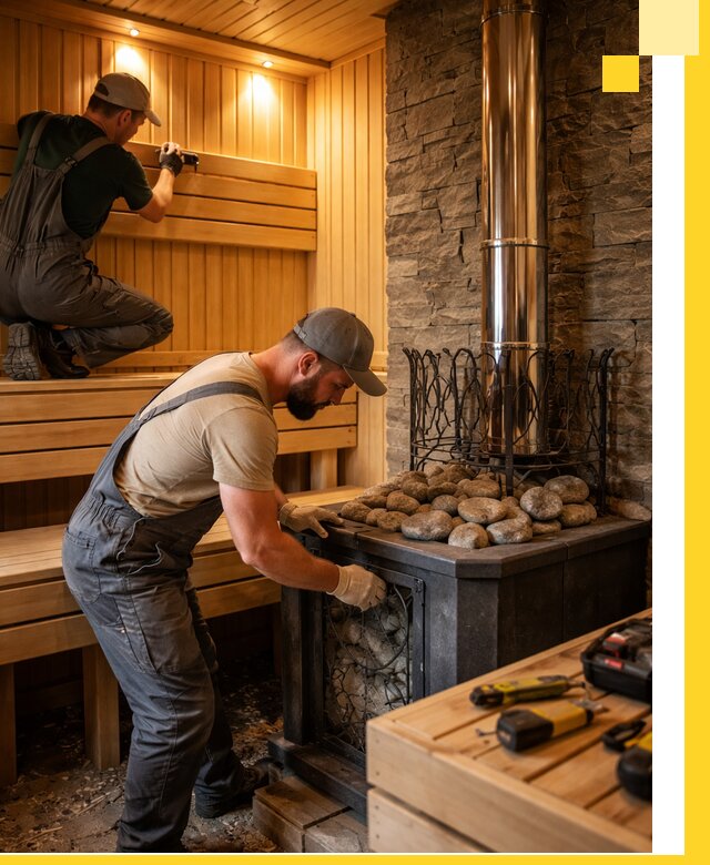 Комплексный дизайн бань, саун и зон отдыха в Боре