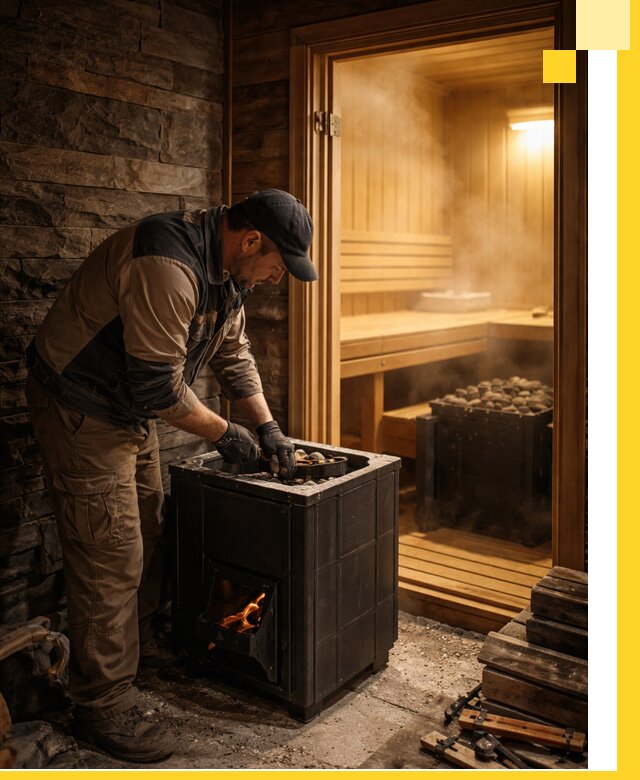 Строительство бани с сауной под ключ в Боре от проекта до сдачи