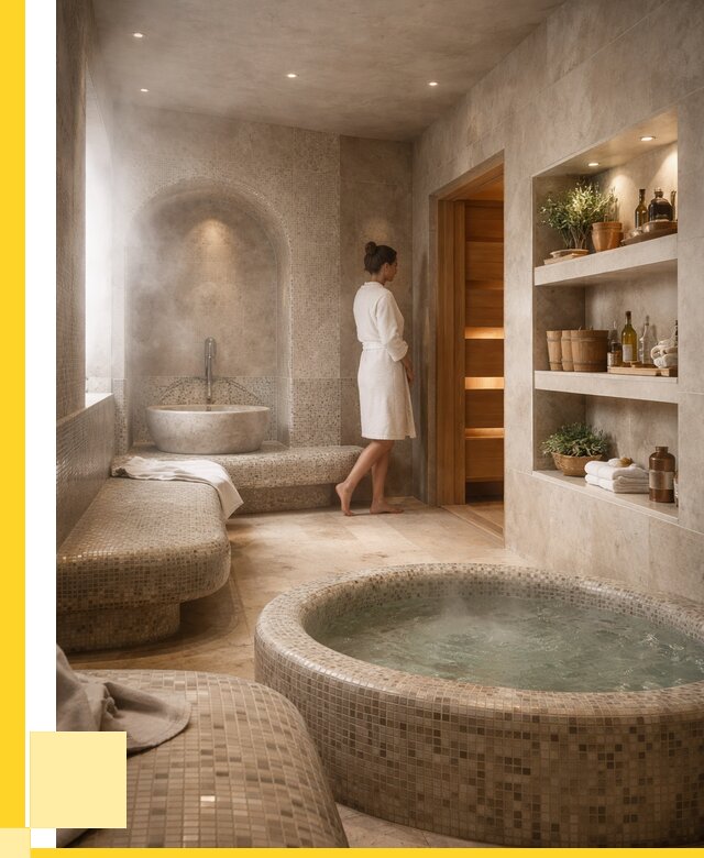 Строительство бани с хамамом в Боре от 779250 р. | ЭриданБор