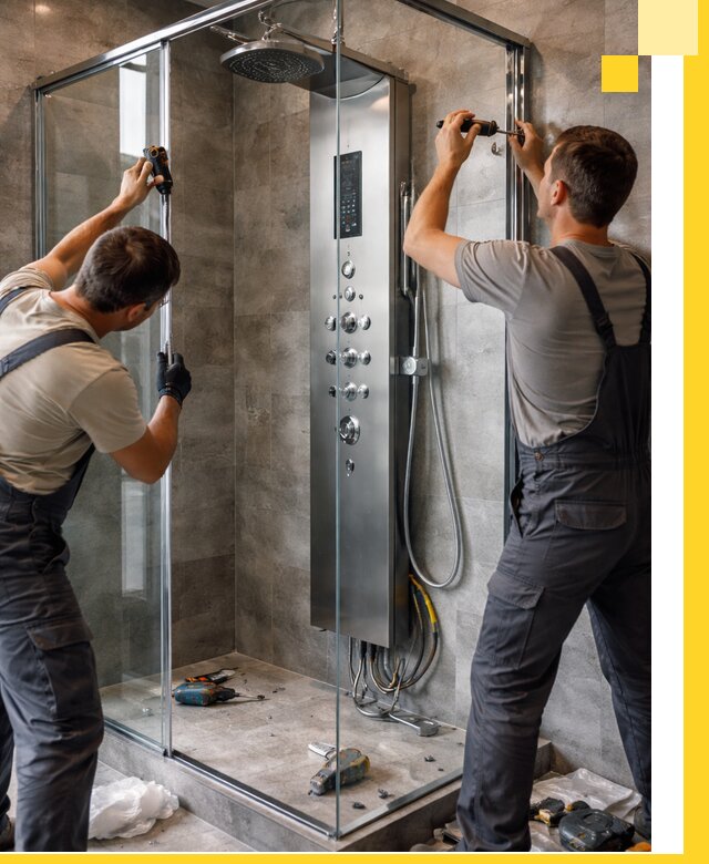 Проектирование и установка Душа впечатлений в Боре